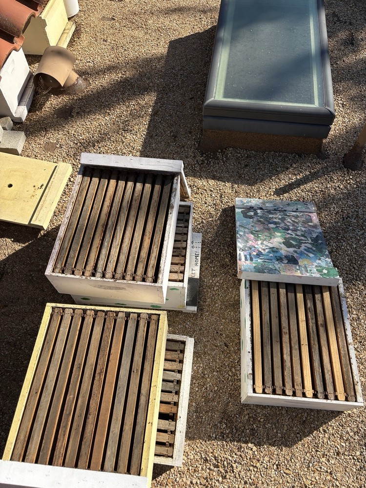 Deep Honey Super / Deep Box Assembled/Painted-for Bee Hive w/ Frames/Foundation