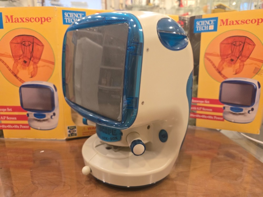 Microscope by EDU SCIENCE - MAXSCOPE - 20x - 80x Accessories Missing