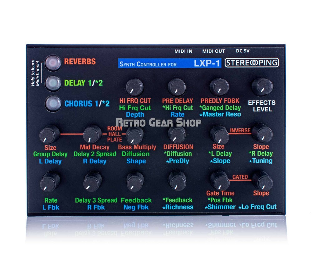 Stereoping CE-1 LXP-1 Midi Controller for Lexicon LXP-1 Multi Effects Reverb