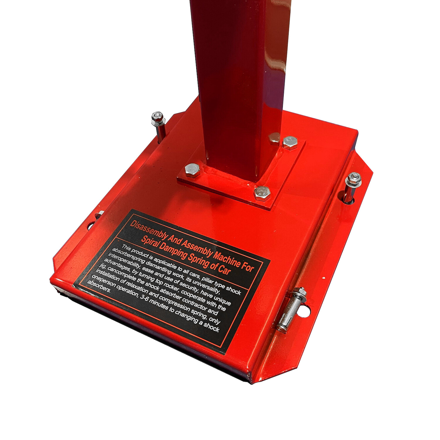 Upgrade Red Hydraulic Spring Coil Compressor Jack Compression Strut Rising Handl