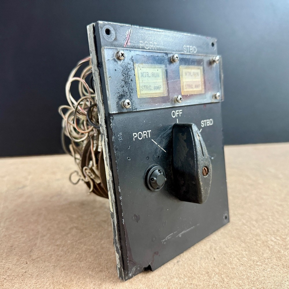 Naval Paul-Munroe Steer Motor Control Panel PD41278 63700