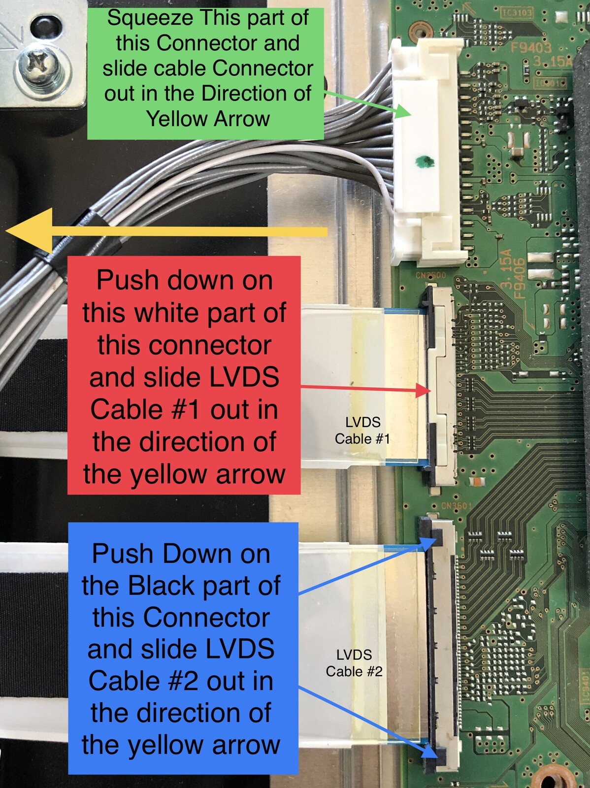 Repair🛠Service For Sony Main Bd XBR-55X850D XBR-65X850D 1-980-832-11 A2094355A