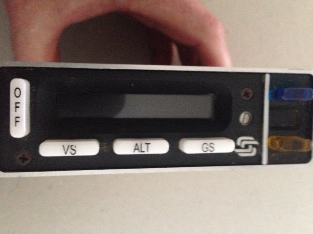 S-TEC Pitch Stabilization System (PSS) Display Unit 0116, 28VDC