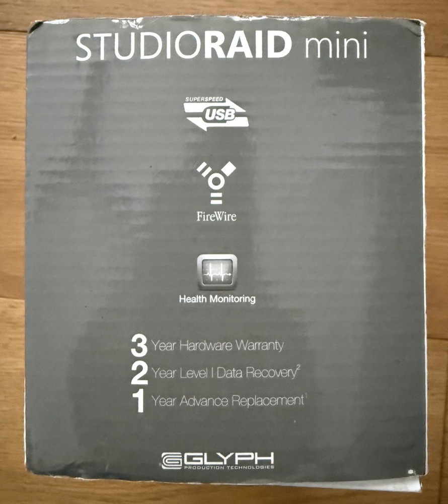 GLYPH Studio Raid Mini 1TB External Hard Drive