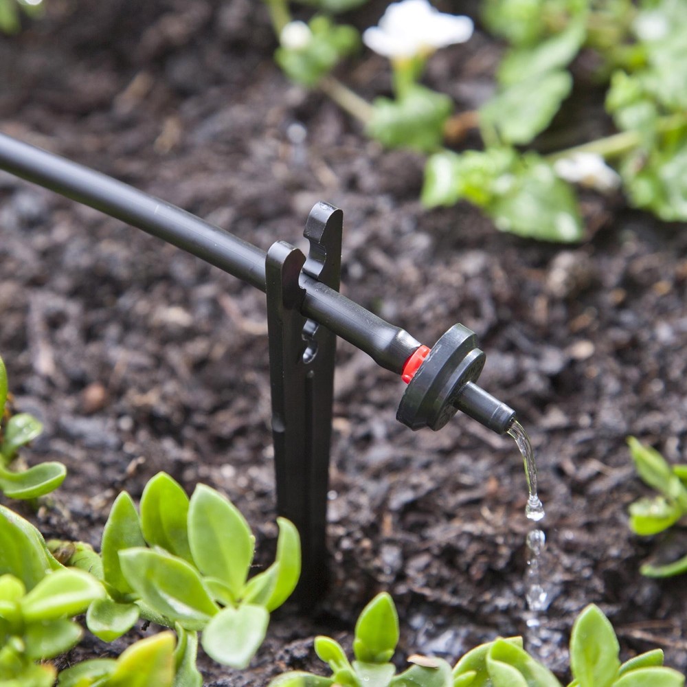Raindrip PC2050B Black & Red 1/2 gph. Pressure Compensating Drippers