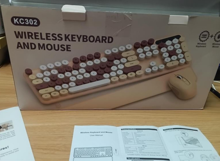 wireless keyboard and mouse combo