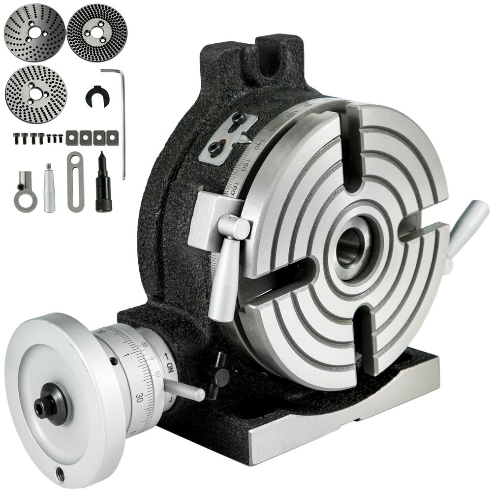 6in 150mm 4-Notch Rotary Device Horizontal Vertical Position