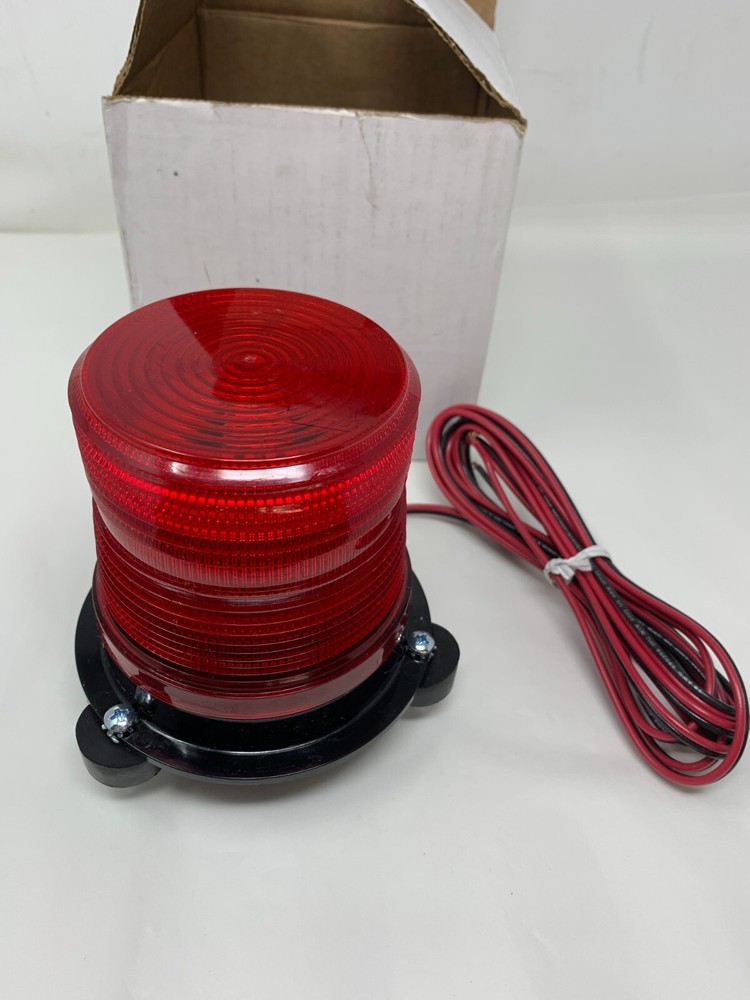 Grote Style Single Flash Mighty Mini Strobe Red