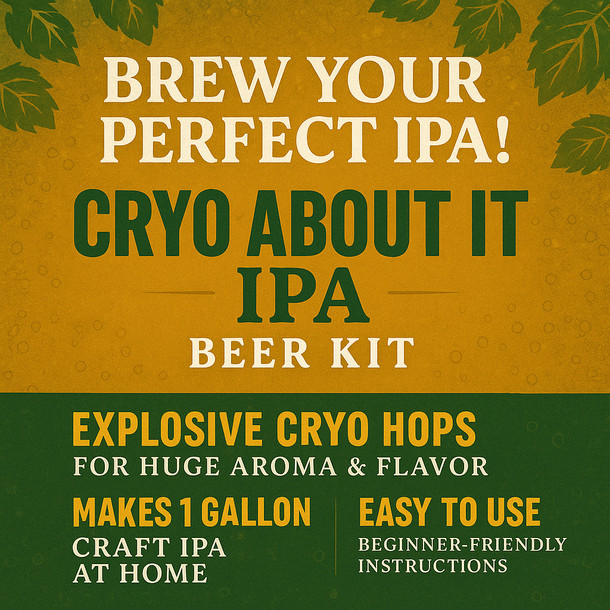 Label Peelers Cryo About It IPA Beer Kit