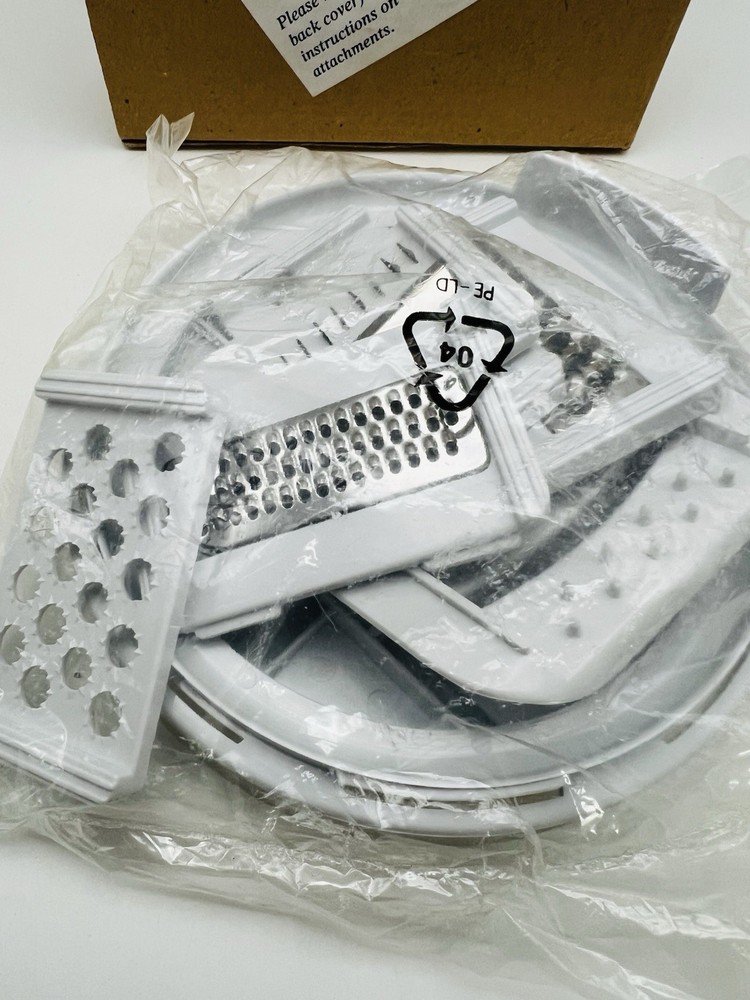 NEW Kitchen Genie Slicer Attachments ONLY