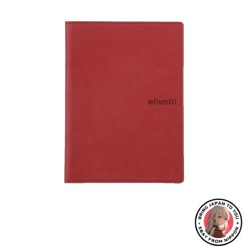 Olivetti B5 Notepad Holder Red N-OLIV-B5-R