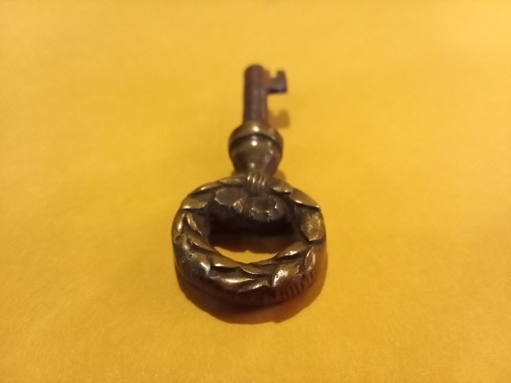 Vintage Bronze Skeleton Key