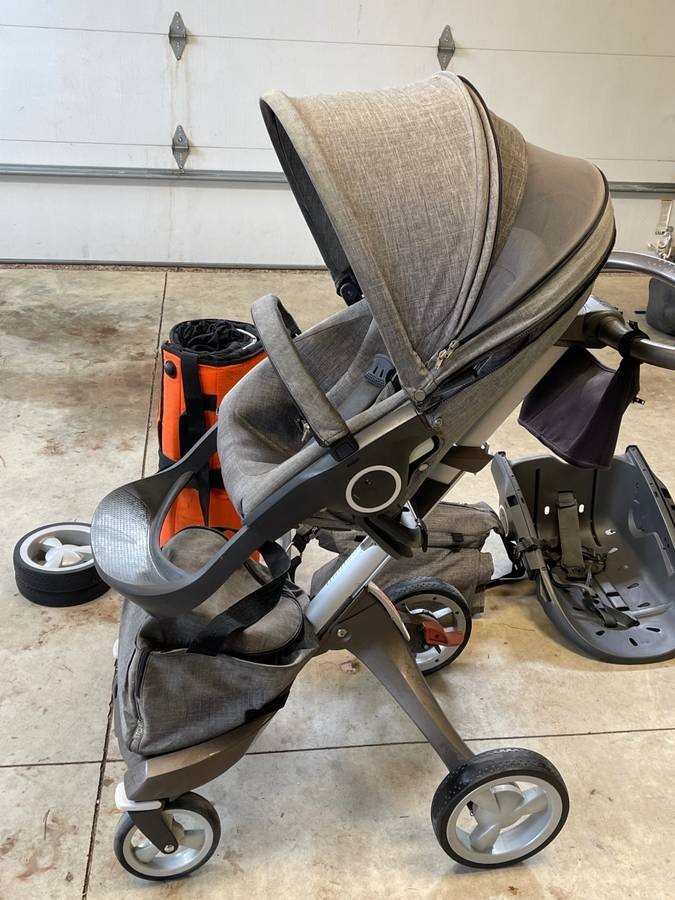 Stokke Xplory Stroller Plus Accessories - Excellent condition
