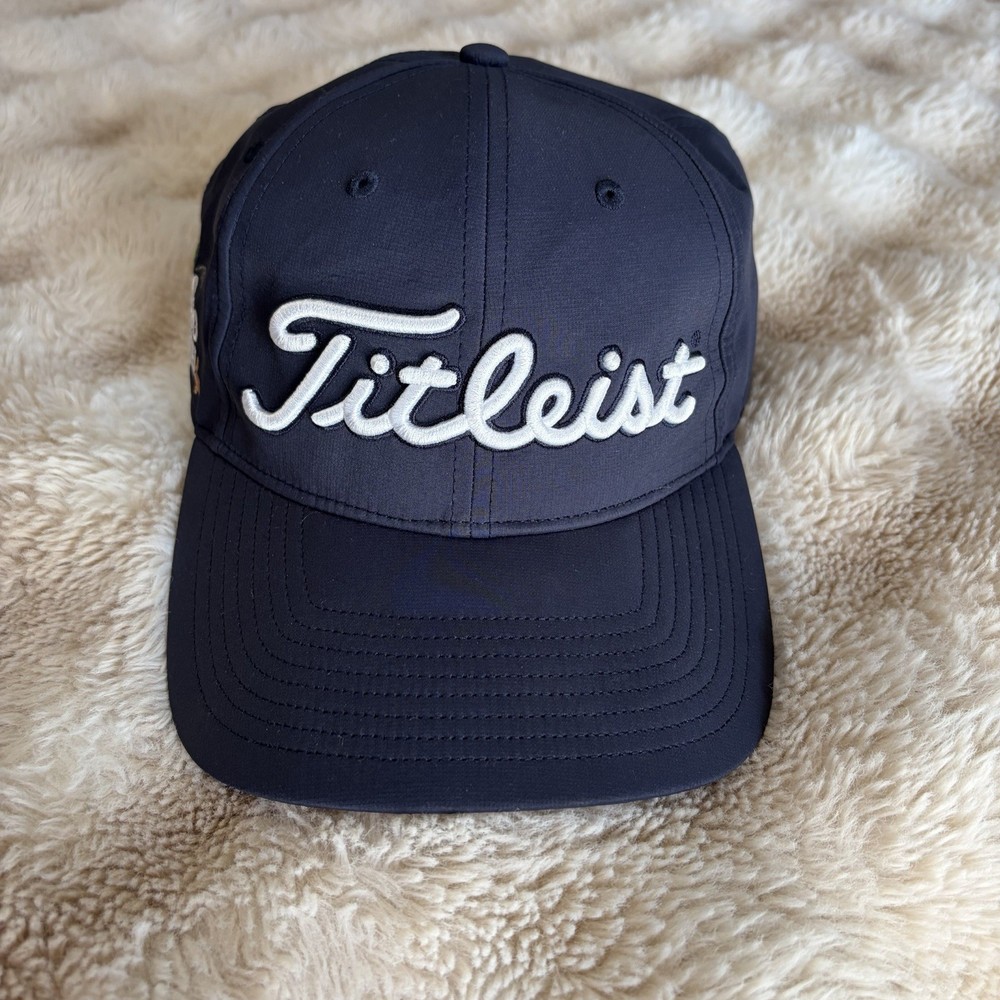Titleist Adjustable Golf Hat Blue Oso Beach