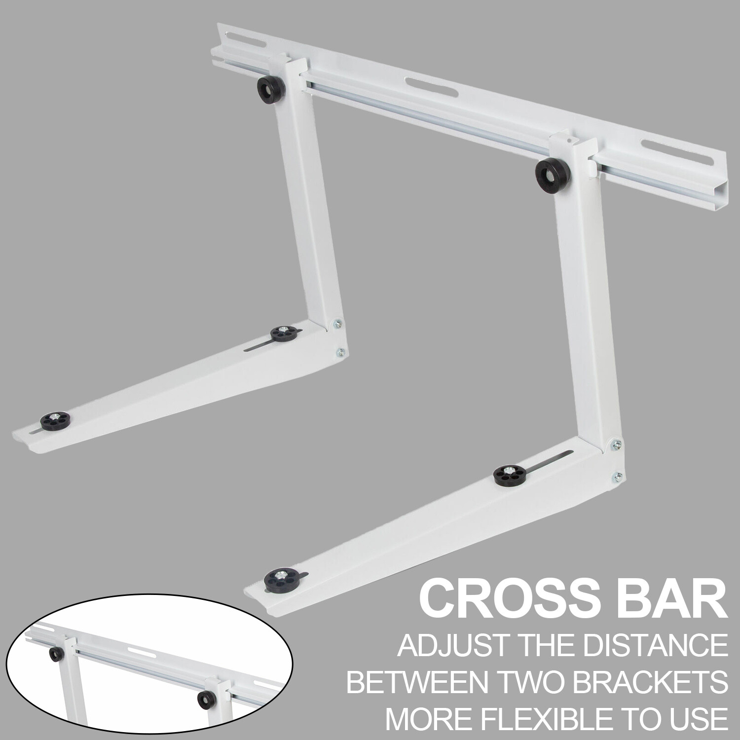 39.4" Extension Wall Mounting Bracket for Mini Split Air Conditioner Ductless AC