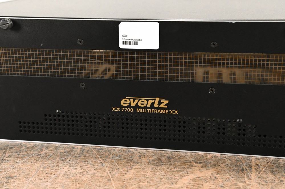 Evertz 7700FR-C MultiFrame Chassis CG00698