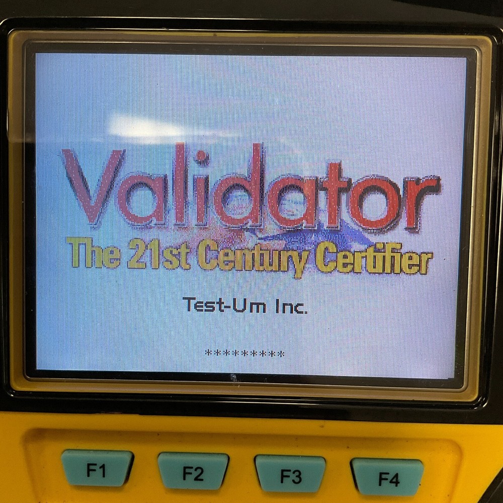 Test-Um Validator NT900 and Validator Remote NT93 Cable Tester with Carrying Bag