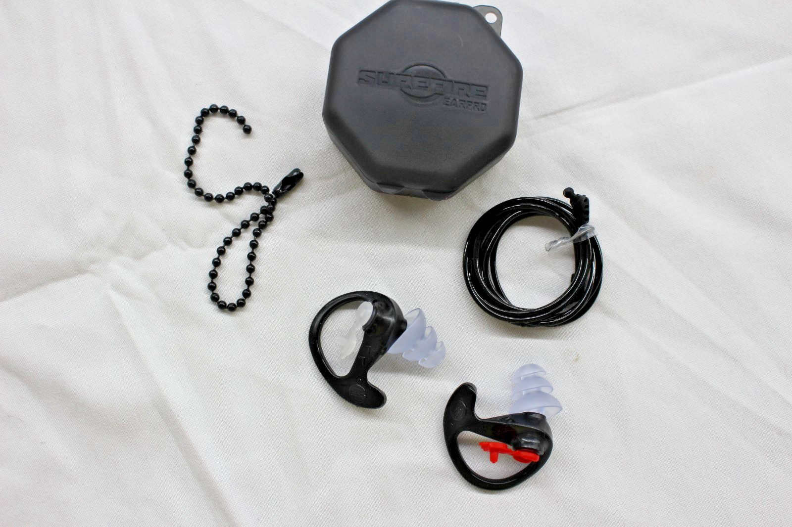 SUREFIRE SONIC DEFENDERS PLUS EP4-BK BLACK SZ SMALL