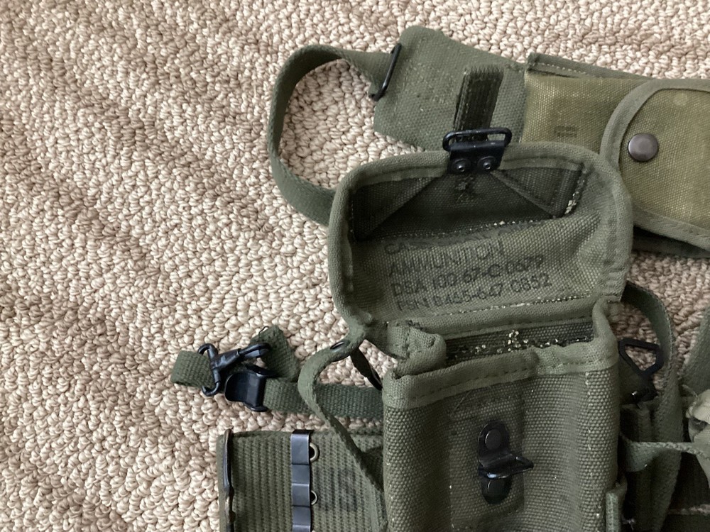 M1956 web gear Vietnam Era