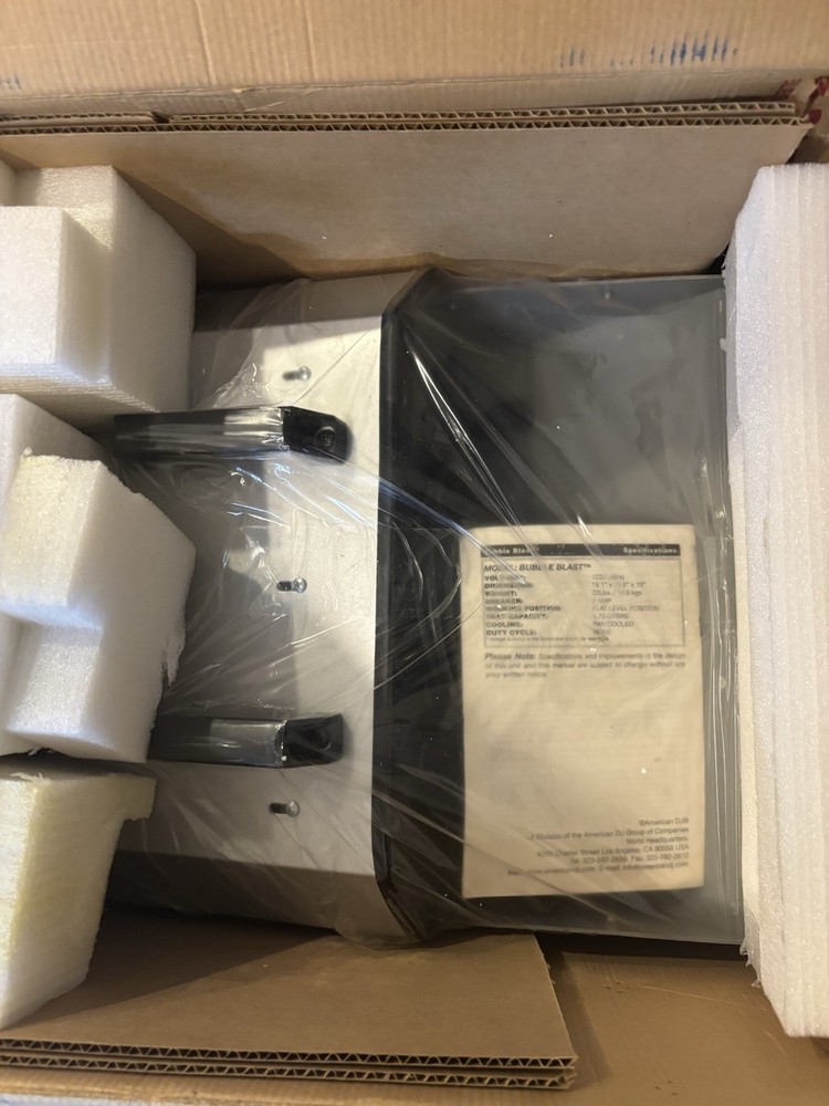 American DJ Bubble Blast