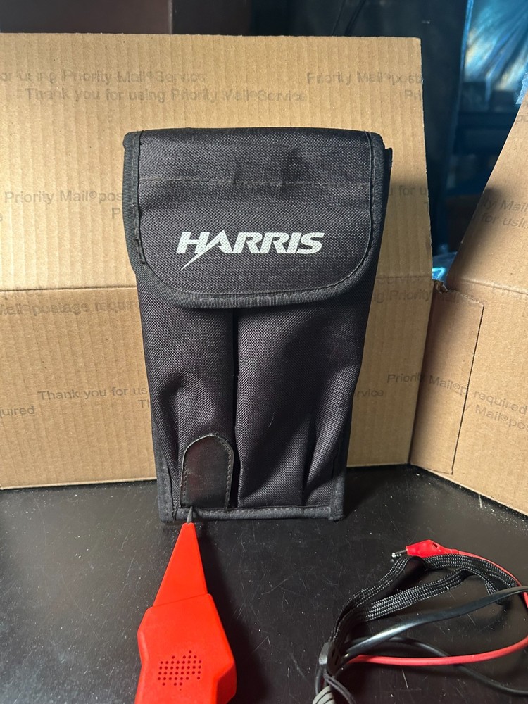 Harris Pro2000 Tone Generator & Probe Set with Case Cable Tracer Tester