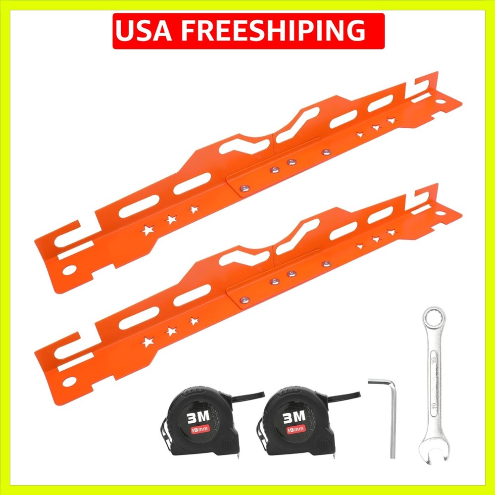 2 Pcs Toe Alignment Tool Plates, Wheel Alignment Tool Plate with 2Pcs Tape Me...