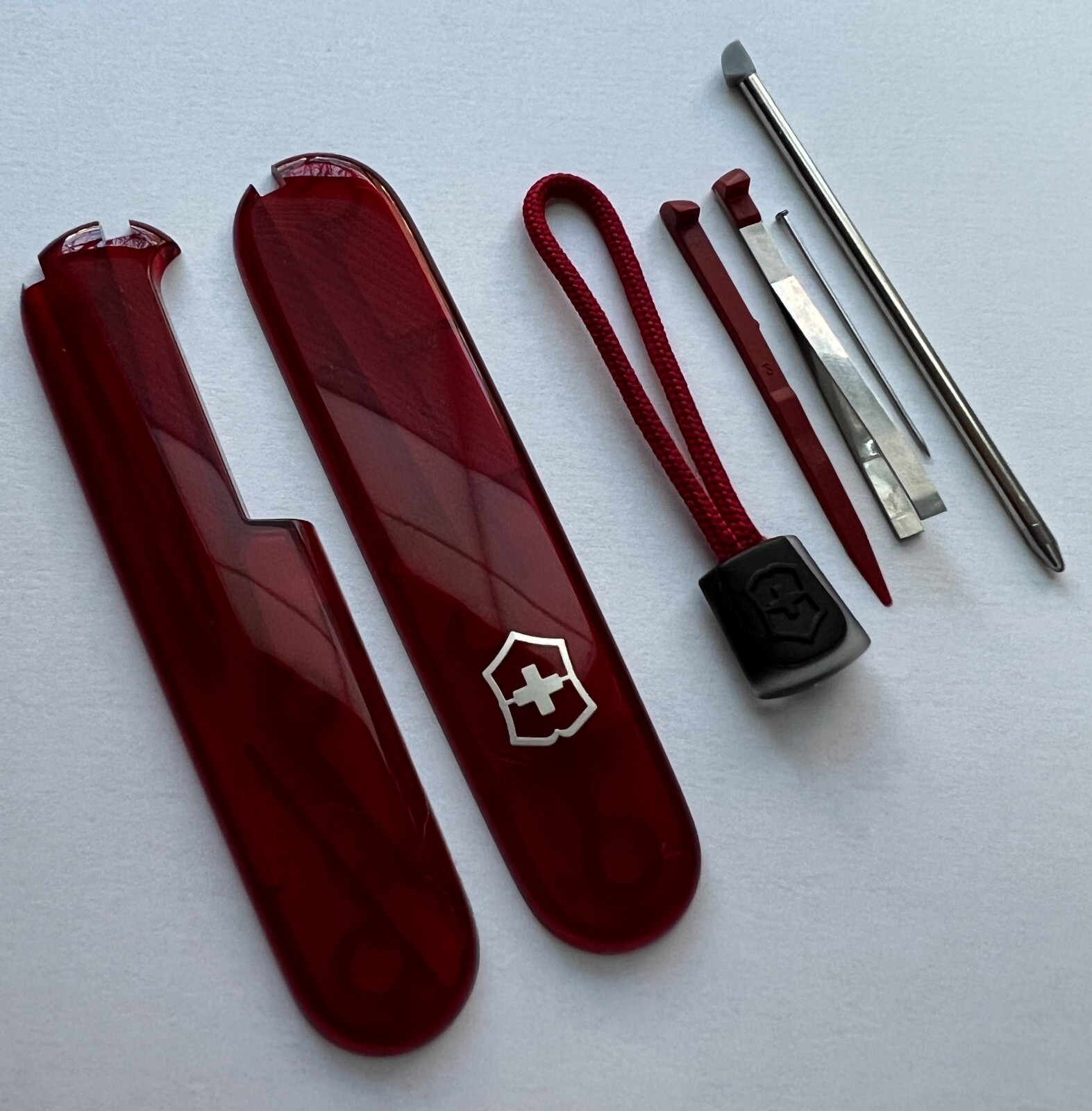Victorinox Scales 91 mm Plus Set Handles Cover Grips SAK