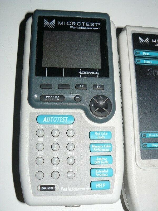 FLUKE MICROTEST PentaScanner Plus - Cable Analyzer