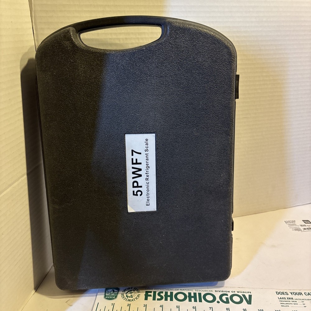 ZORO 5PWF7 ELECTRONIC REFRIGERANT SCALE PROGRAMMABLE