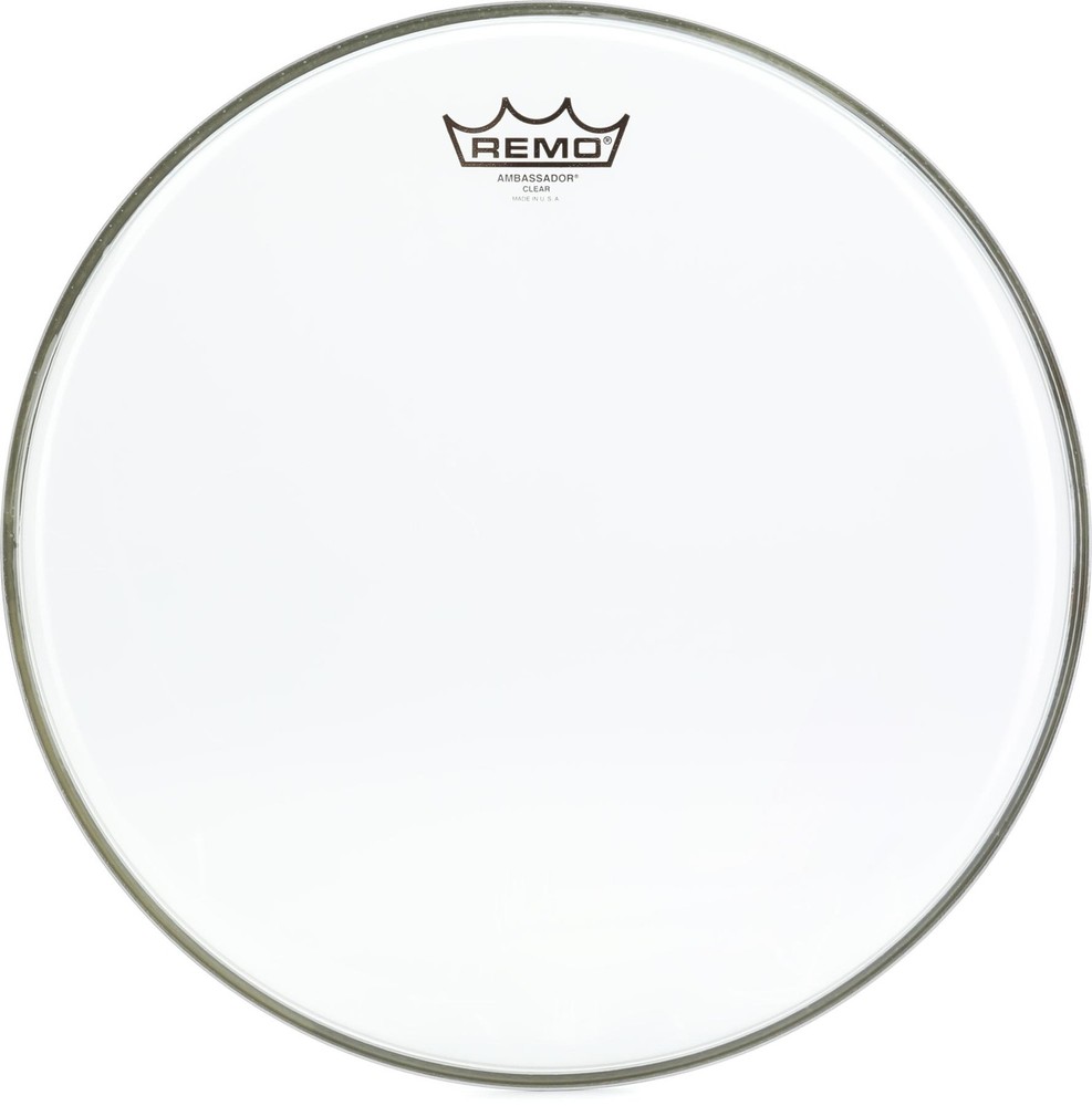 Remo Ambassador Clear Drumhead - 14 inches (3-pack) Bundle