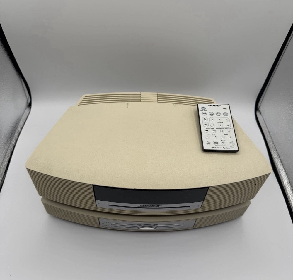 Bose Wave Music System 4-CD Changer CD Player Remote Control Beige