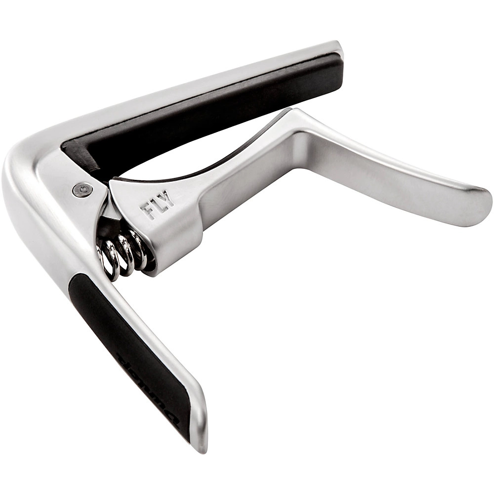 Dunlop Trigger Fly Curved Capo Satin Chrome