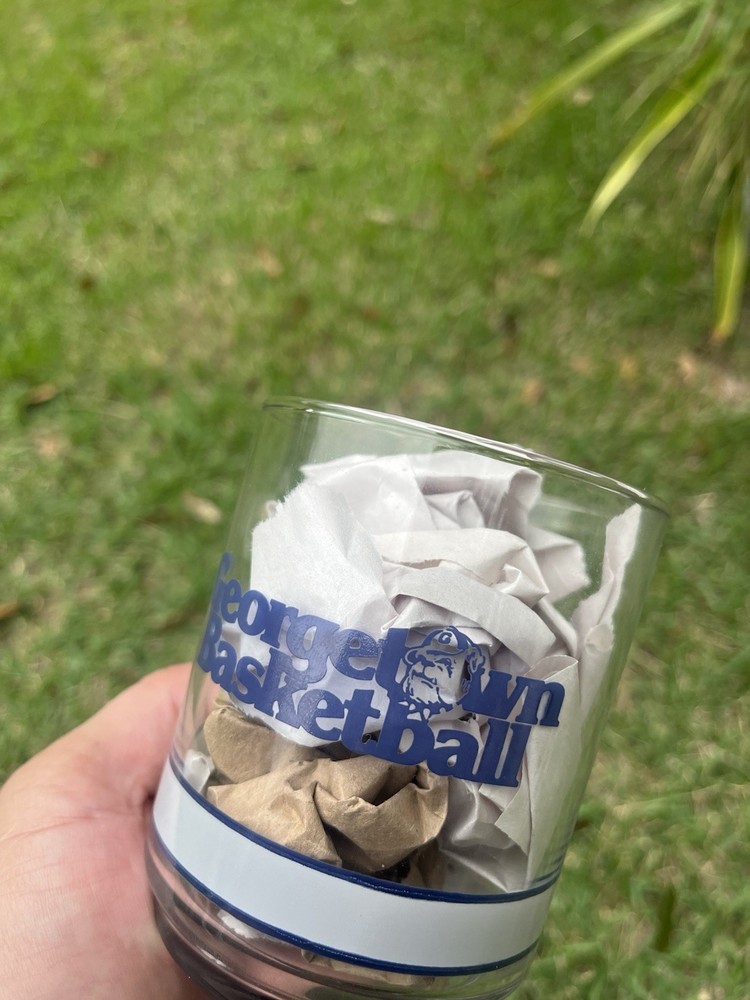 Vintage Georgetown Whiskey Glass