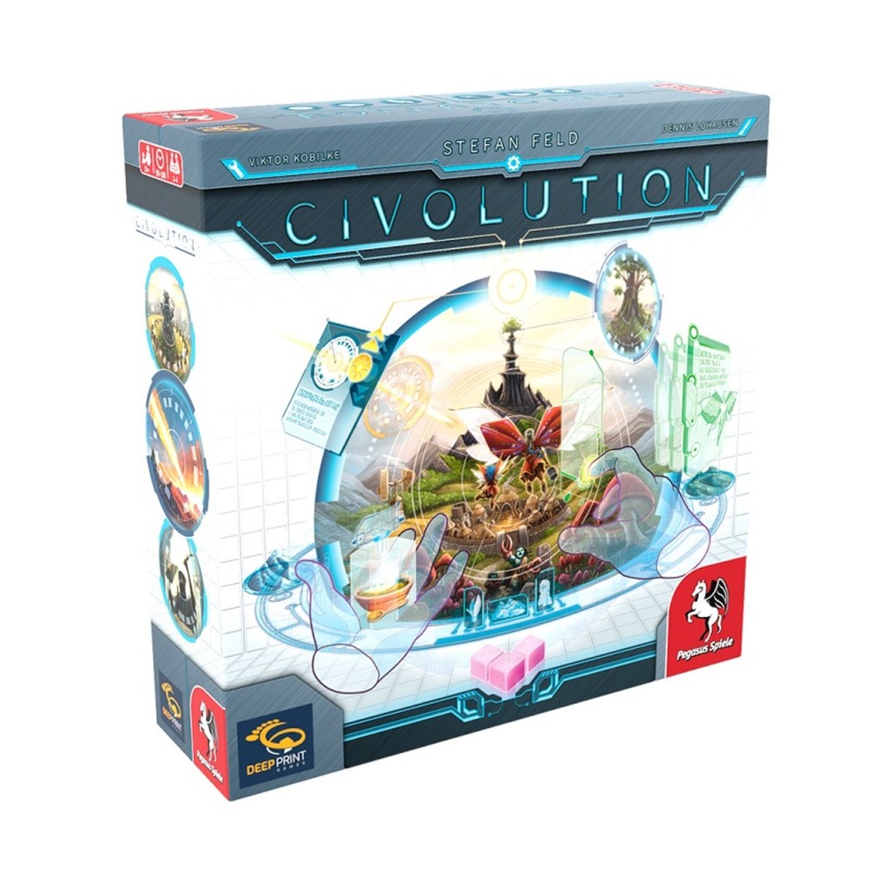 Pegasus Spiele Boardgame Civolution Box VG+/NM