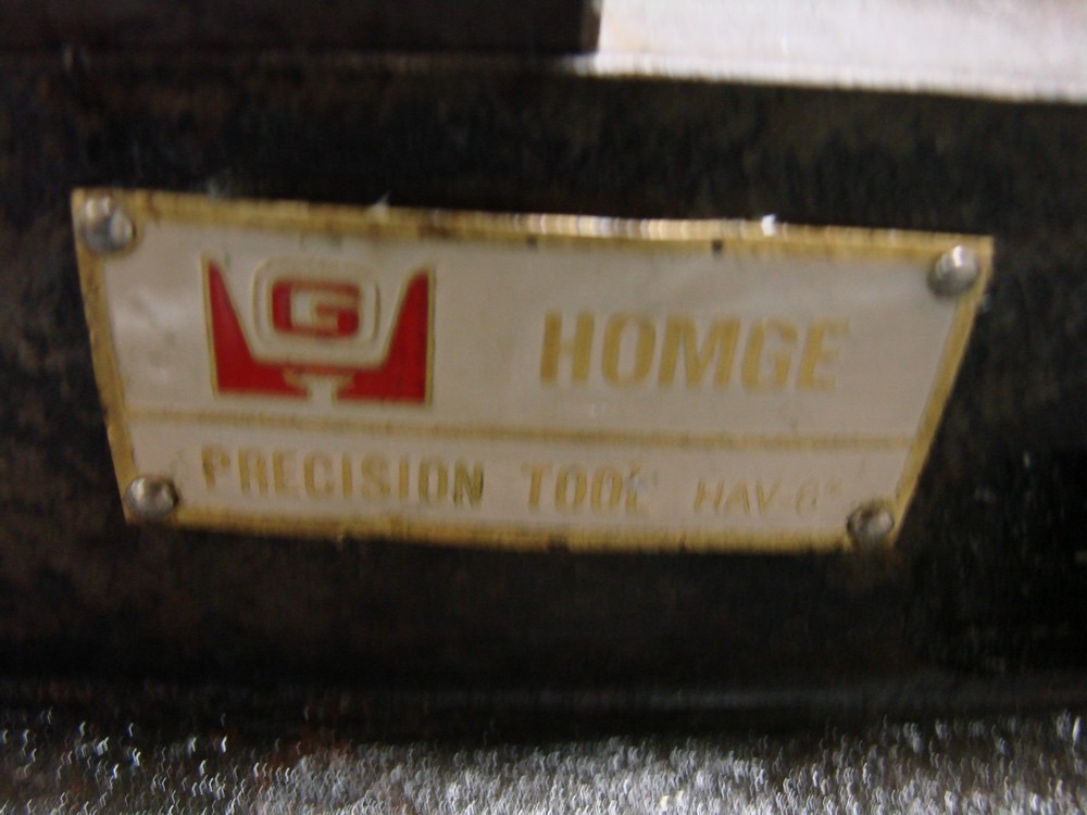 HOMGE 6" PRECISION MACHINE VISE