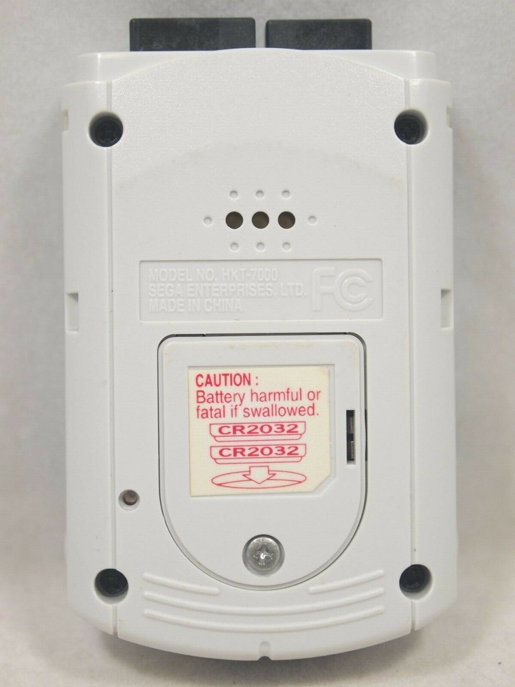 Sega Dreamcast Visual Memory Unit White VMU HKT-7000 Memory Card