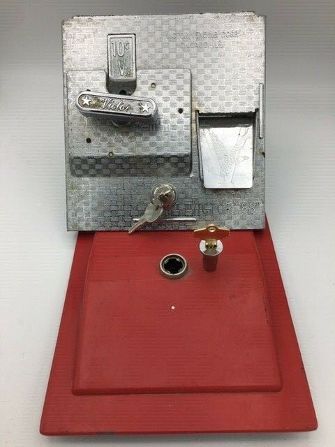 Victor 88 Lock & Key TOP & BOTTOM replacement set Gumball Candy Vending Machine