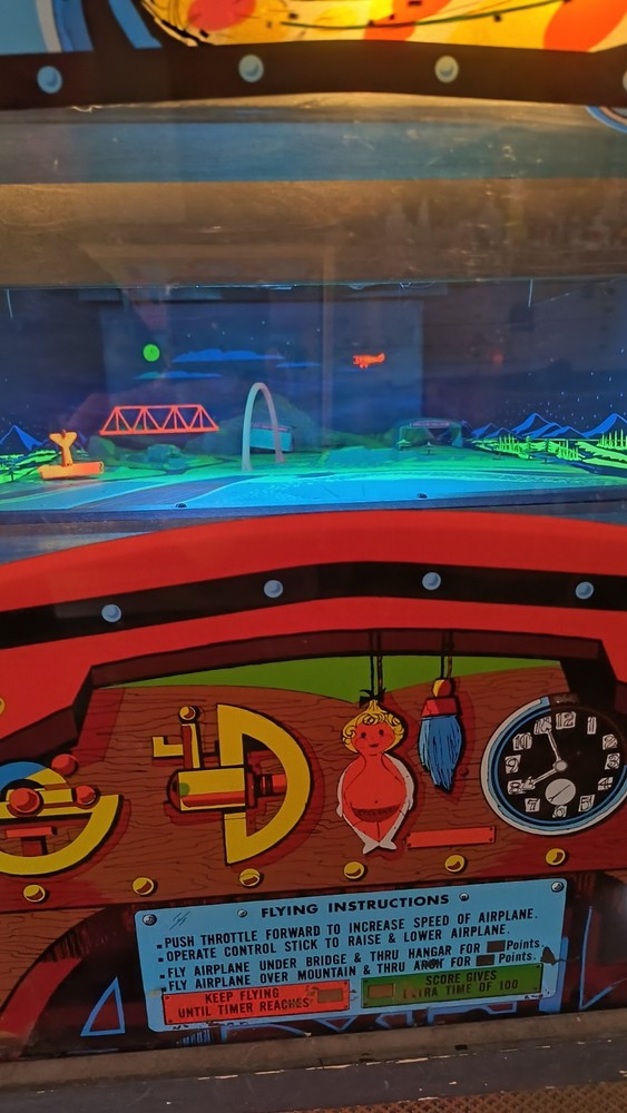 Midway Stunt Pilot Original Electro-Mechanical EM Arcade Machine