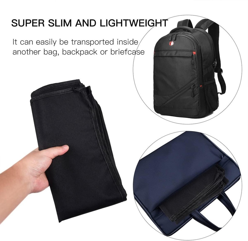 Computer CPU Dust Cover, Waterproof Desktop PC Mid-Tower Host Black