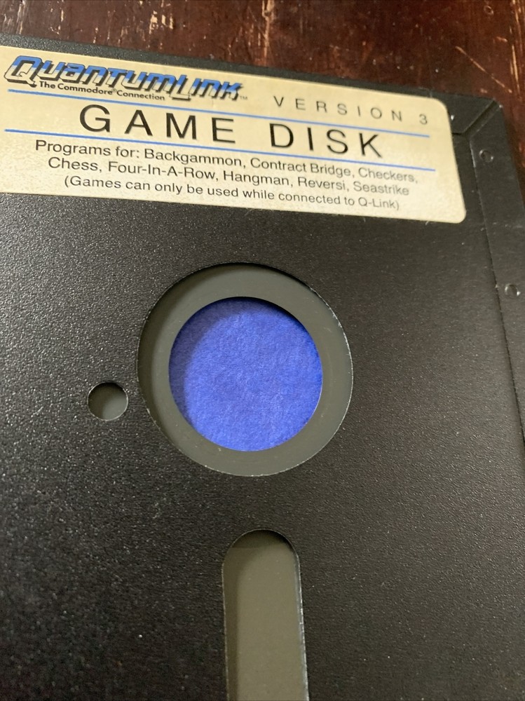 Quantum Link Program Disk for Commodore 64 Volume 3