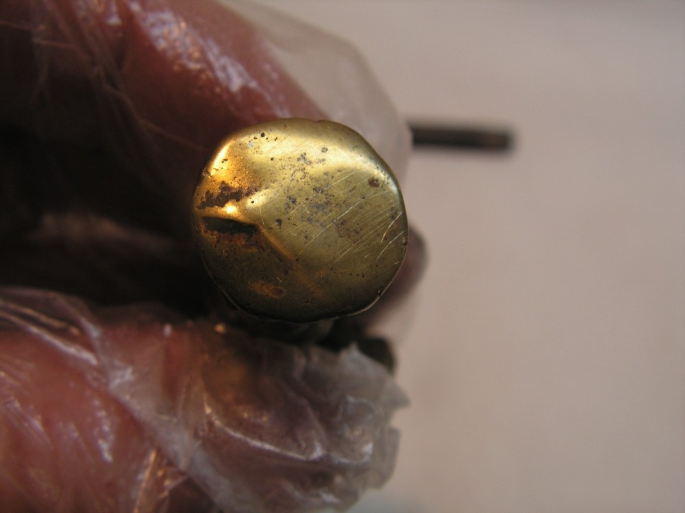 Vintage Part for Chandlier or Ceiling Light SOLID BRASS 2 3/4" FINAL With Nipple