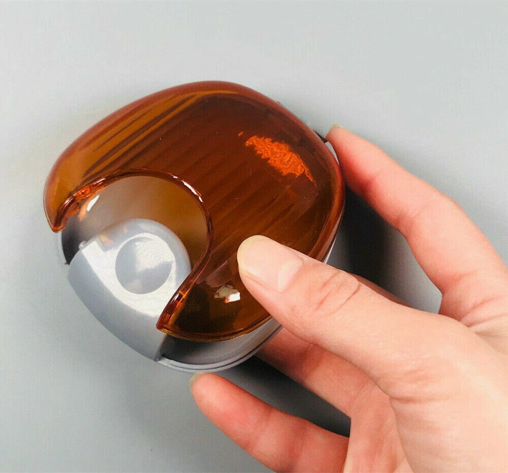 2 Pcs Dental Orthodontic Retainer Storage Box Aligner Case Denture Container