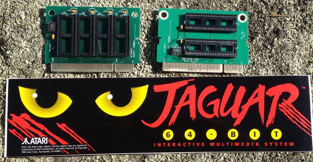 PCB 2 CHIP CARTRIDGE for Atari Jaguar PROTOTYPE/TESTING