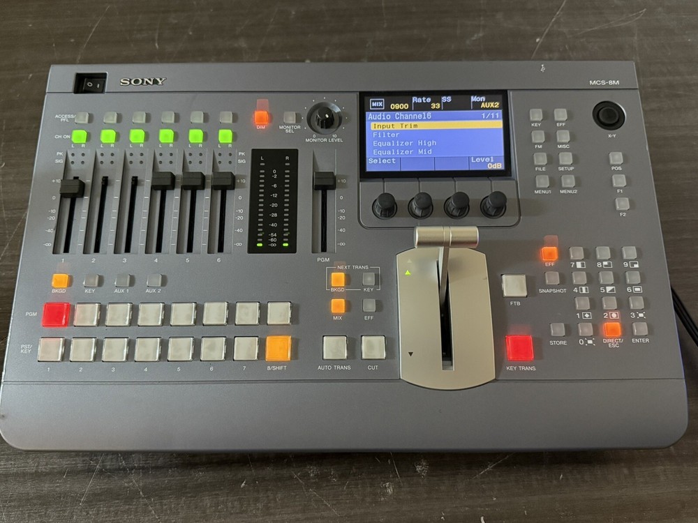Sony MCS-8M HD/SD Video Compact Switcher - U89