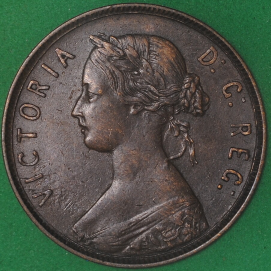 1876H Newfoundland Cent XF