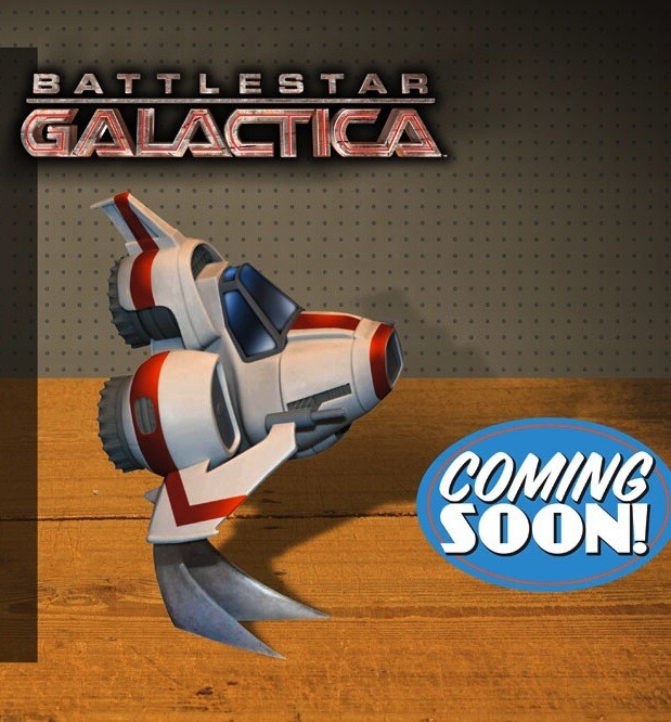 Battlestar Galactica Viper MKII Super Deformed Model Kit