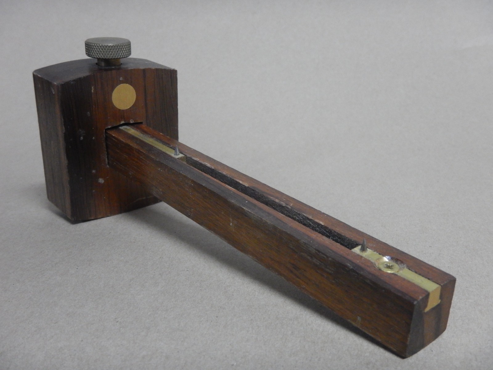 Crown Tool Sheffield England wood & brass marking gauge