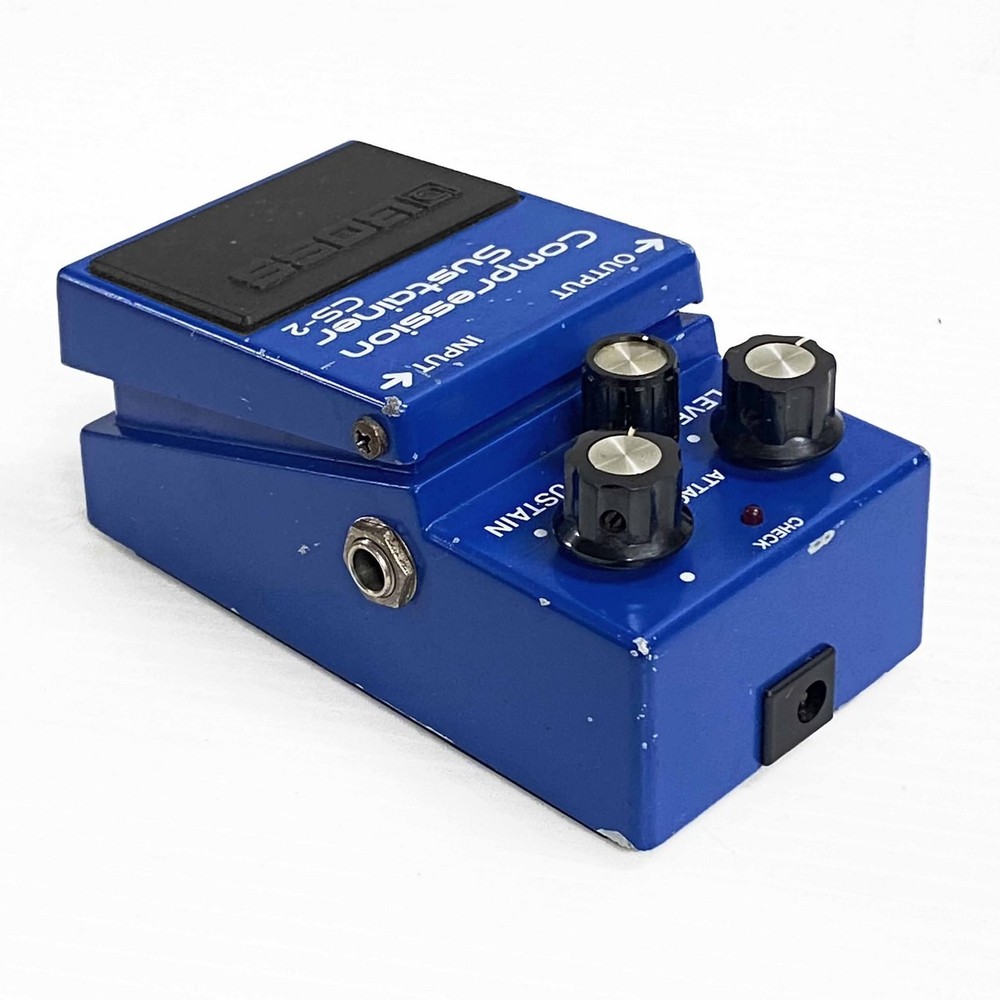 BOSS CS-2 Compression Sustainer Compressor Pedal 8860 Tested & Works
