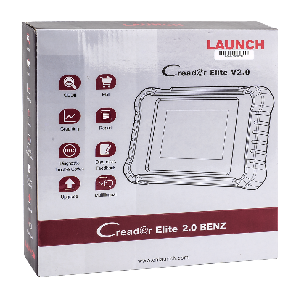 LAUNCH Creader Elite V2.0 Bidirectional OBD2 Scanner For Mercedes-Benz Sprinter