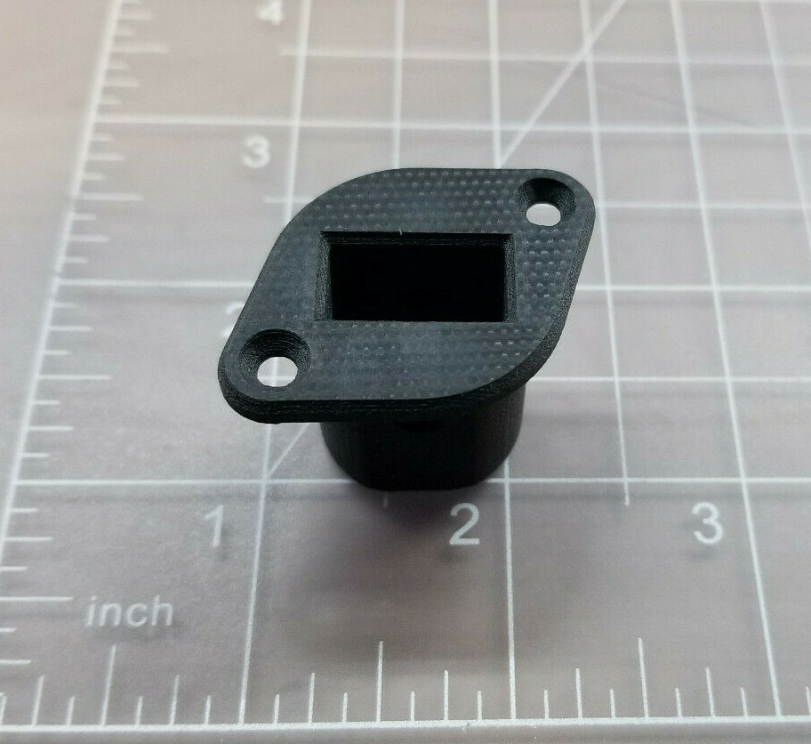 Carbon Composite Panel Mount Adapter for Anderson Powerpole PP15 PP30 PP45